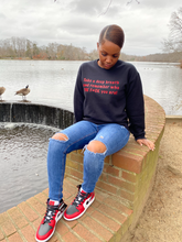 Load image into Gallery viewer, "Who Are You" Unisex Crewneck