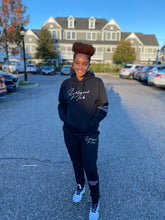 Load image into Gallery viewer, UNISEX BLACK SWEATSUIT (PREORDER)