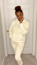 Load image into Gallery viewer, UNISEX CREAM SWEATSUIT (PREORDER)
