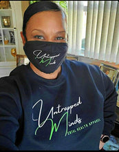 Load image into Gallery viewer, "Untrapped Minds" Logo Crewneck