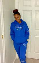 Load image into Gallery viewer, UNISEX ROYAL BLUE SWEATSUIT (PREORDER)