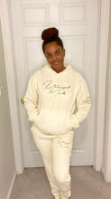 Load image into Gallery viewer, UNISEX CREAM SWEATSUIT (PREORDER)