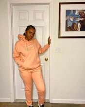 Load image into Gallery viewer, UNISEX PEACH SWEATSUIT (PREORDER)