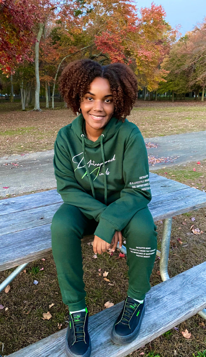 UNISEX HUNTER GREEN SWEATSUIT PREORDER